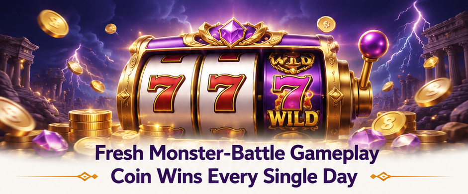 Exclusive new slots gameplay, coin wins every single day